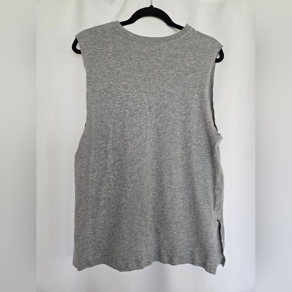 T Alexander Wang Muscle Tank Gray Sleeveless Women's Medium Minimalist Capsule - Picture 2 of 5